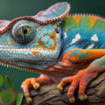 animal-lizard-nature-multi-colored-close-up-generative-ai2